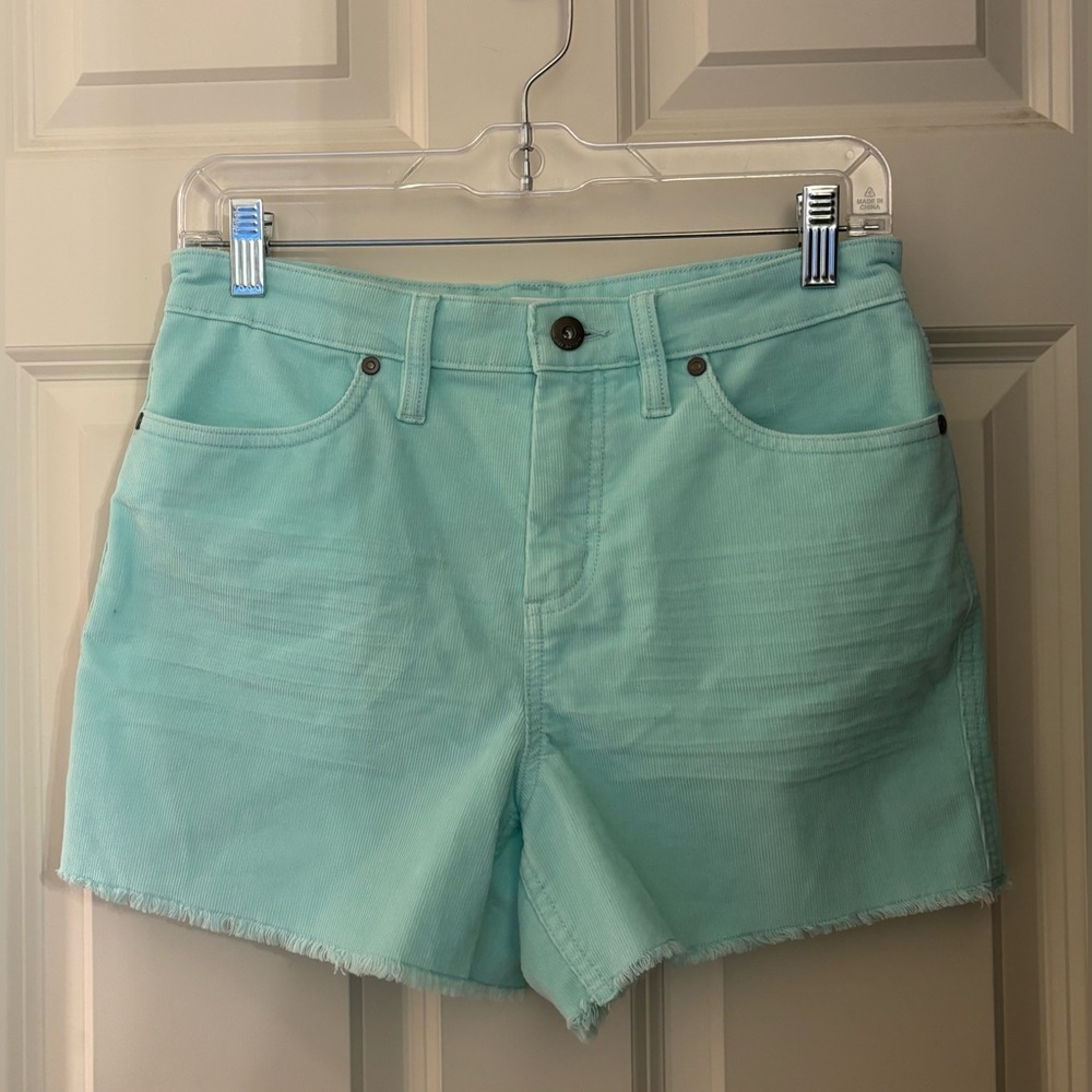 Carve Designs Oahu Shorts, Mint Green/Blue, Size 2